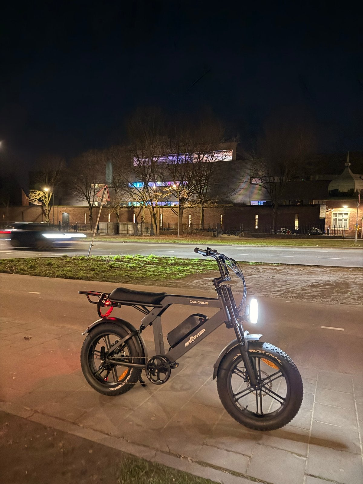 APE RYDER COLOBUS Fatbike E-bike alleen 260 km, Zo goed als nieuw, Minder dan 47 cm, 50 km per accu of meer, Ophalen