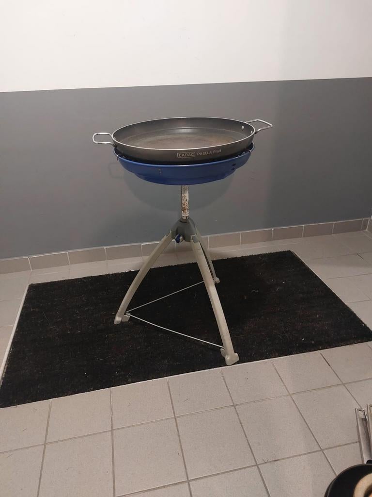 Cadac Paella Pan met Gasbrander en Statief, Ophalen, Gebruikt, Cadac