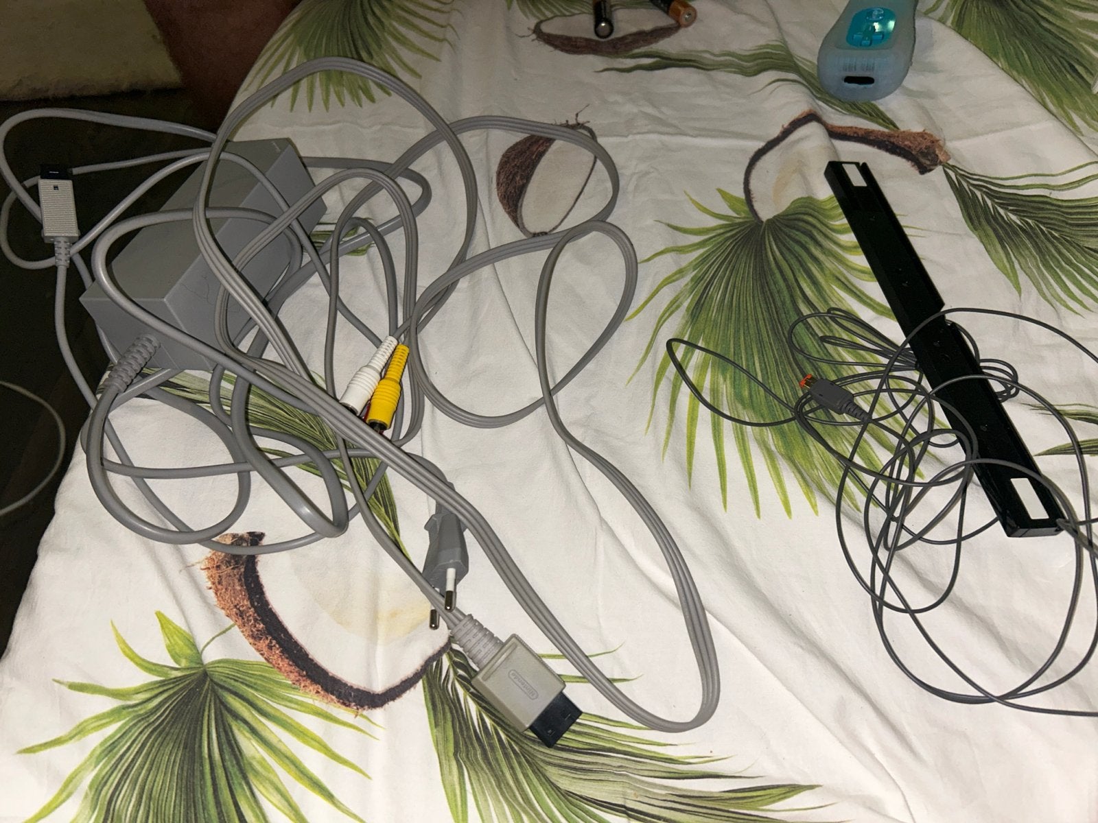 Wii Console met 4 controllers, 4 games en accessoires, Ophalen, Gebruikt, Met 3 controllers of meer, Met games