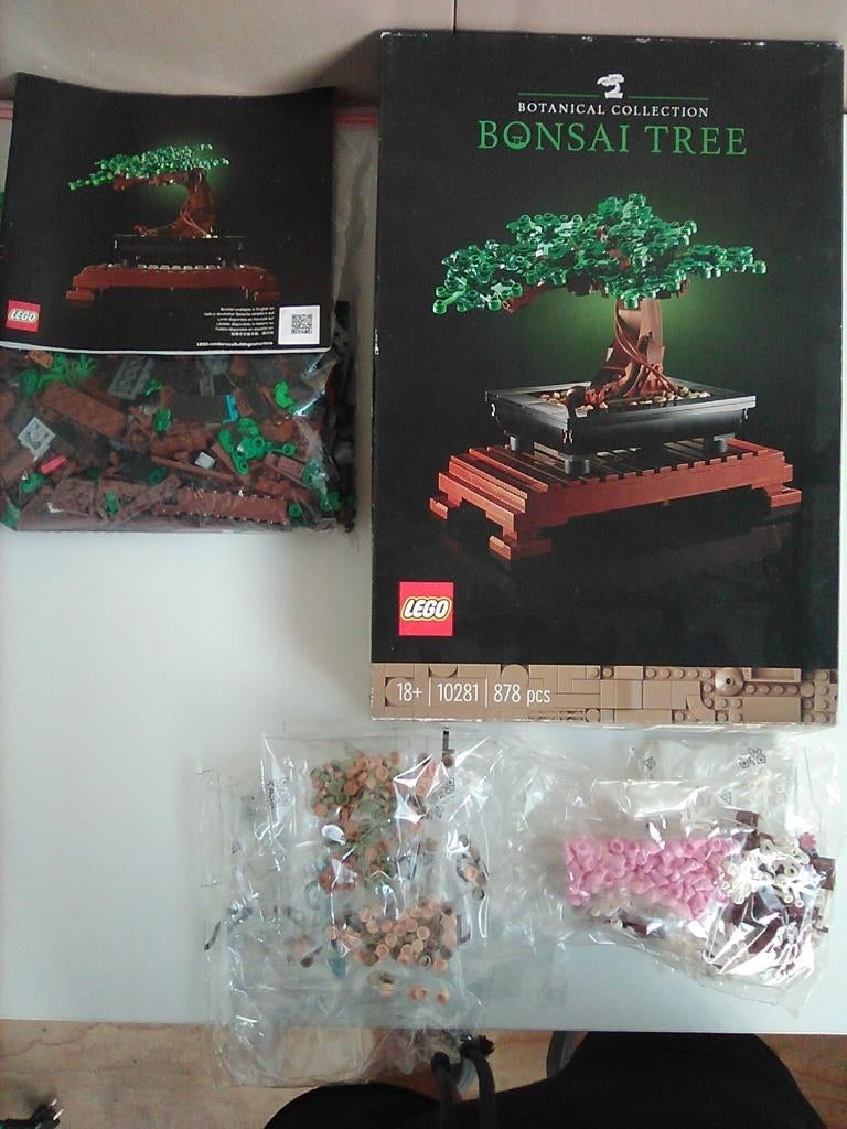 Lego 10281 Bonsai Tree, Compleet, Lego, Ophalen of Verzenden, Zo goed als nieuw