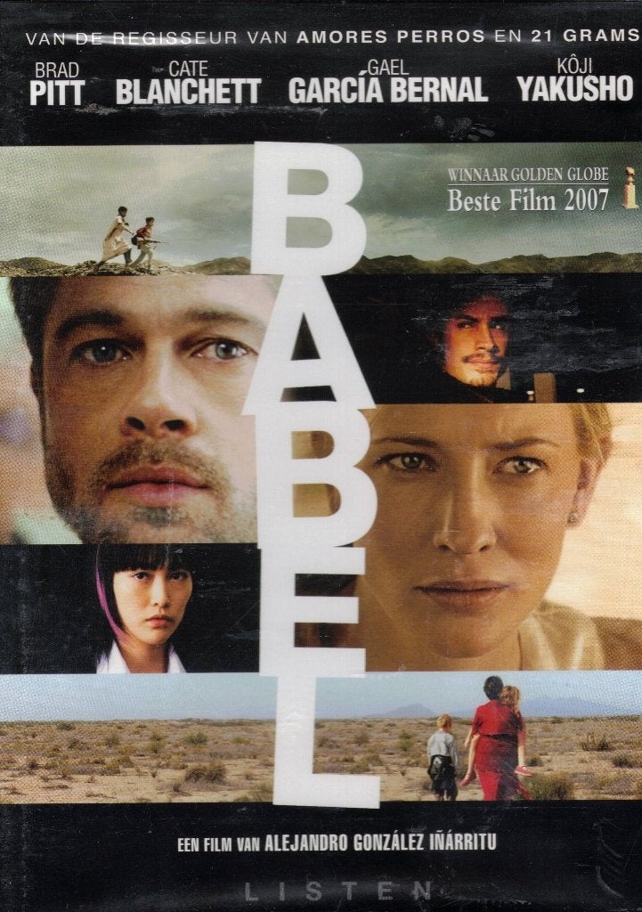 Babel - Alejandro González Iñárritu ( Nieuw ) - Bradd Pitt, Cd's en Dvd's, Verenigde Staten, Thriller, Engels, Nederlands