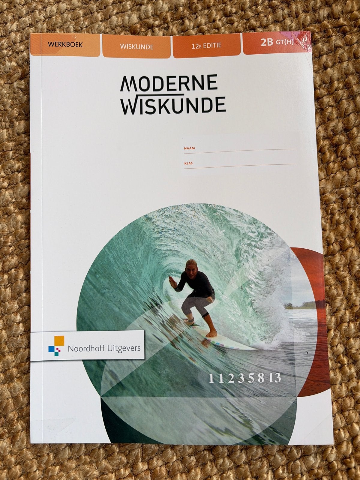 Moderne Wiskunde Werkboek 2B GT(H) 12e editie, Ophalen of Verzenden, Zo goed als nieuw, VMBO, Wiskunde A
