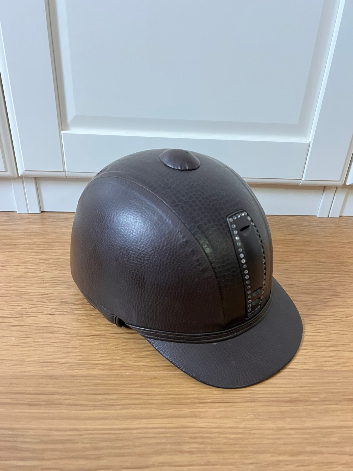 Harry's Horse Cap maat 56, Dieren en Toebehoren, Paardrijkleding, Gebruikt, Ophalen of Verzenden, Rijhelm/cap, Bruin