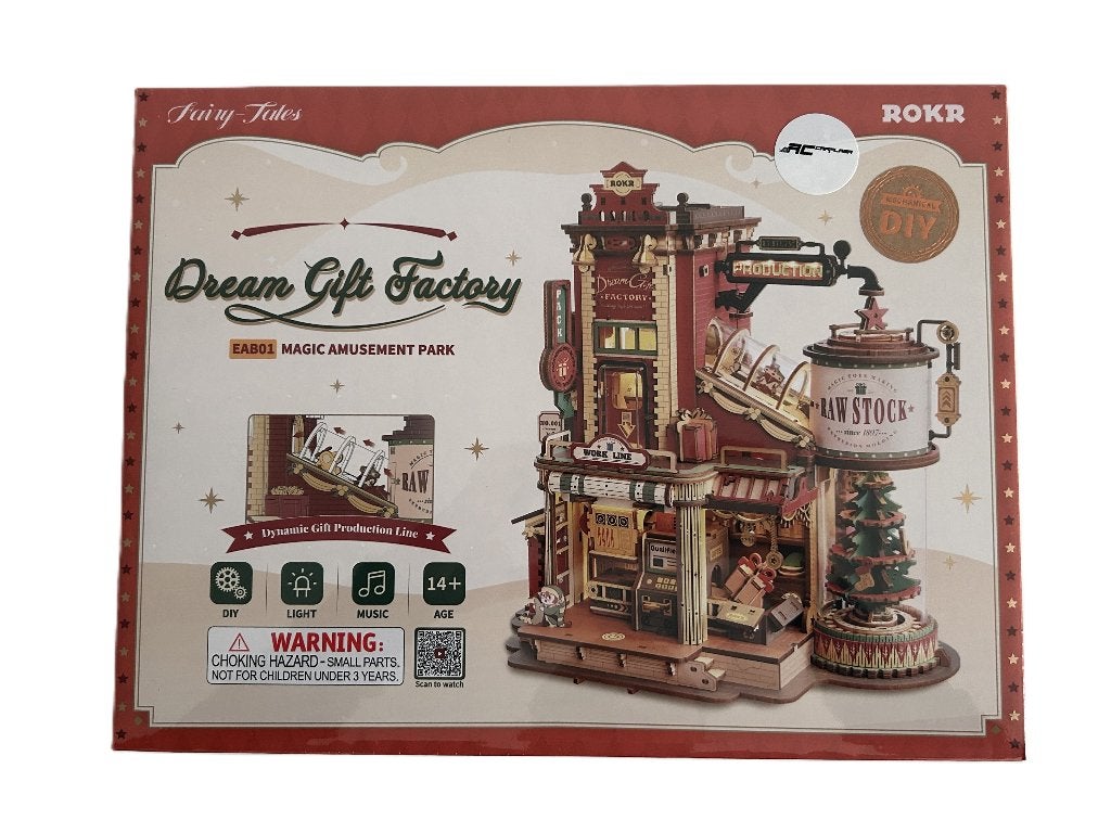Robotime Dream Gift Factory, Verzenden, Nieuw, Knutselwerk