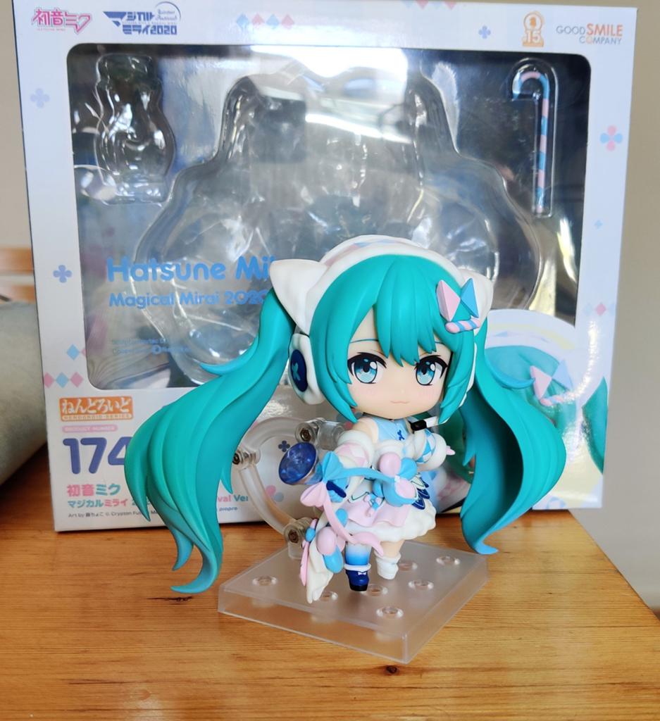 Hatsune Miku Winter Festival 2020 nendoroid anime figure, Ophalen of Verzenden, Zo goed als nieuw