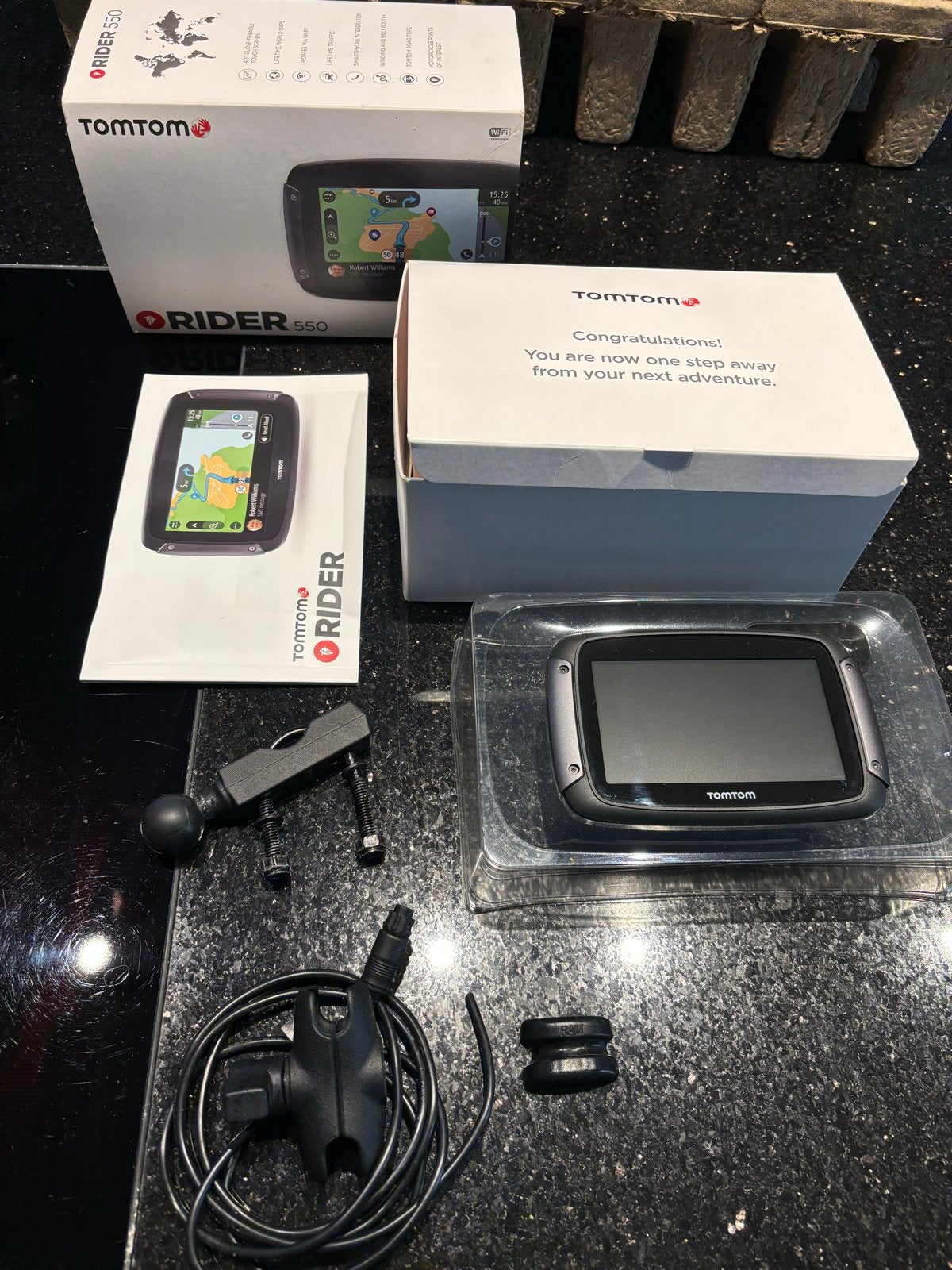 TomTom Rider 550 Motornavigatie - Zo goed als nieuw, Ophalen of Verzenden, Zo goed als nieuw