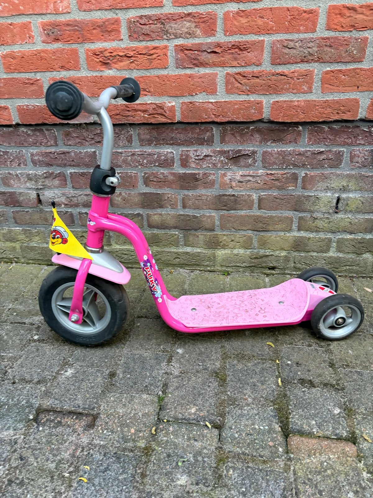 Roze Puky step voor kinderen, Ophalen of Verzenden, Gebruikt, Gewone step
