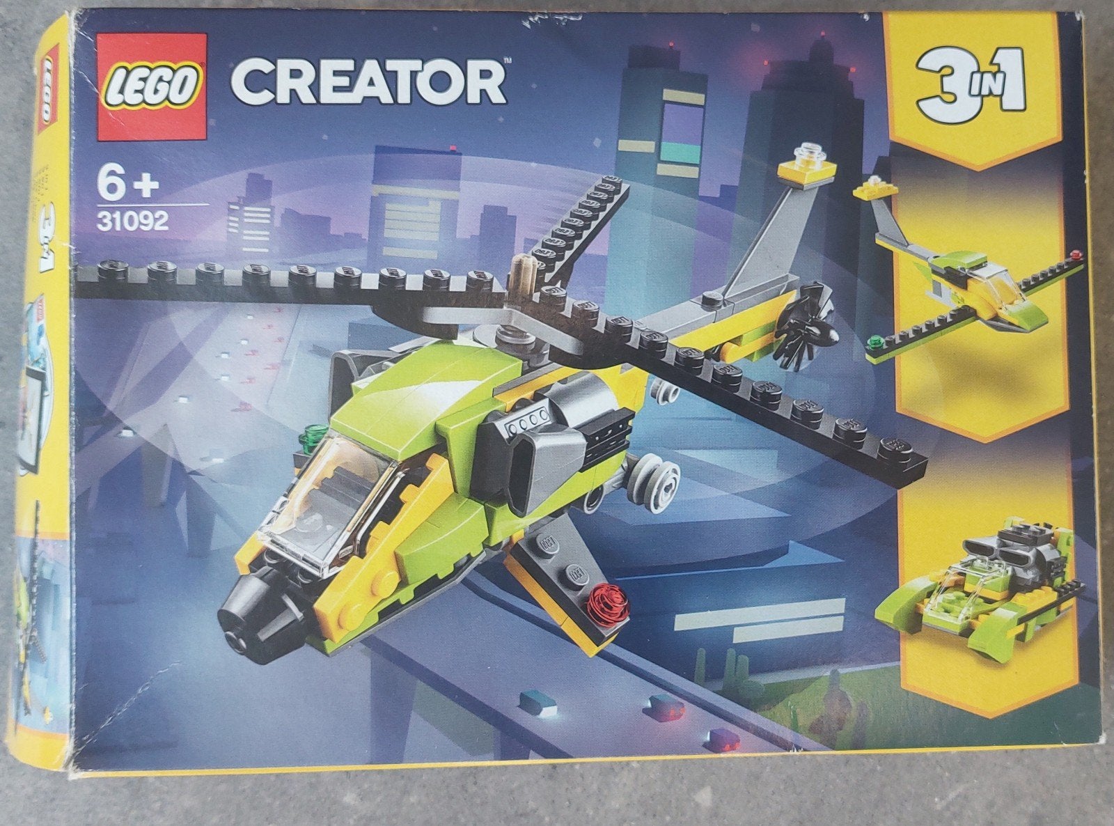 Lego Creator 31092 - Compleet met bouwboekjes, Lego, Ophalen of Verzenden, Zo goed als nieuw, Creator