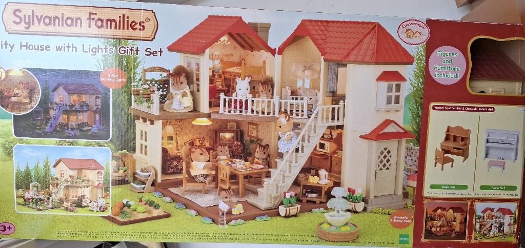 Sylvanian families City House, Ophalen of Verzenden, Zo goed als nieuw, Poppenhuis