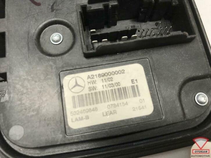 mercedes a b c e s cla koplamp led module a2189000002 3140, Gebruikt, Mercedes-Benz AG, Mercedes-Benz, Ophalen of Verzenden