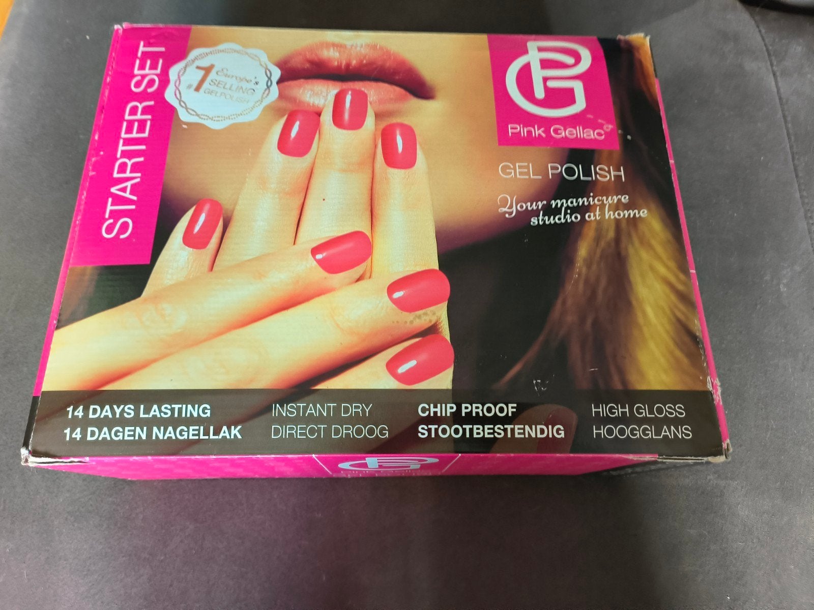 Pink Gellac Pro 36 starterset, Ophalen of Verzenden, Nieuw, Overige kleuren, Handen en Nagels