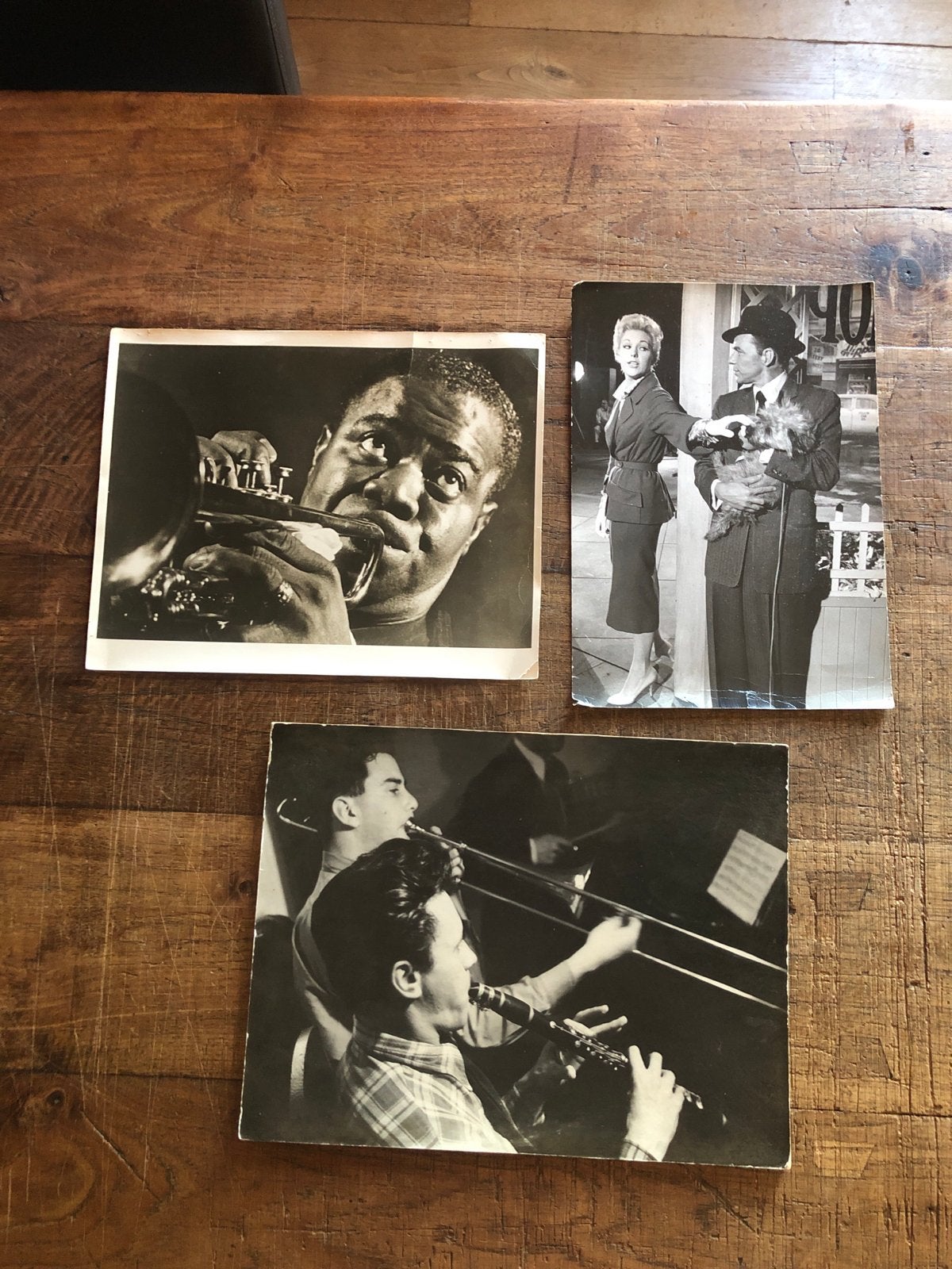 Vintage foto's: Louis Armstrong, Frank Sinatra & meer, Ophalen of Verzenden