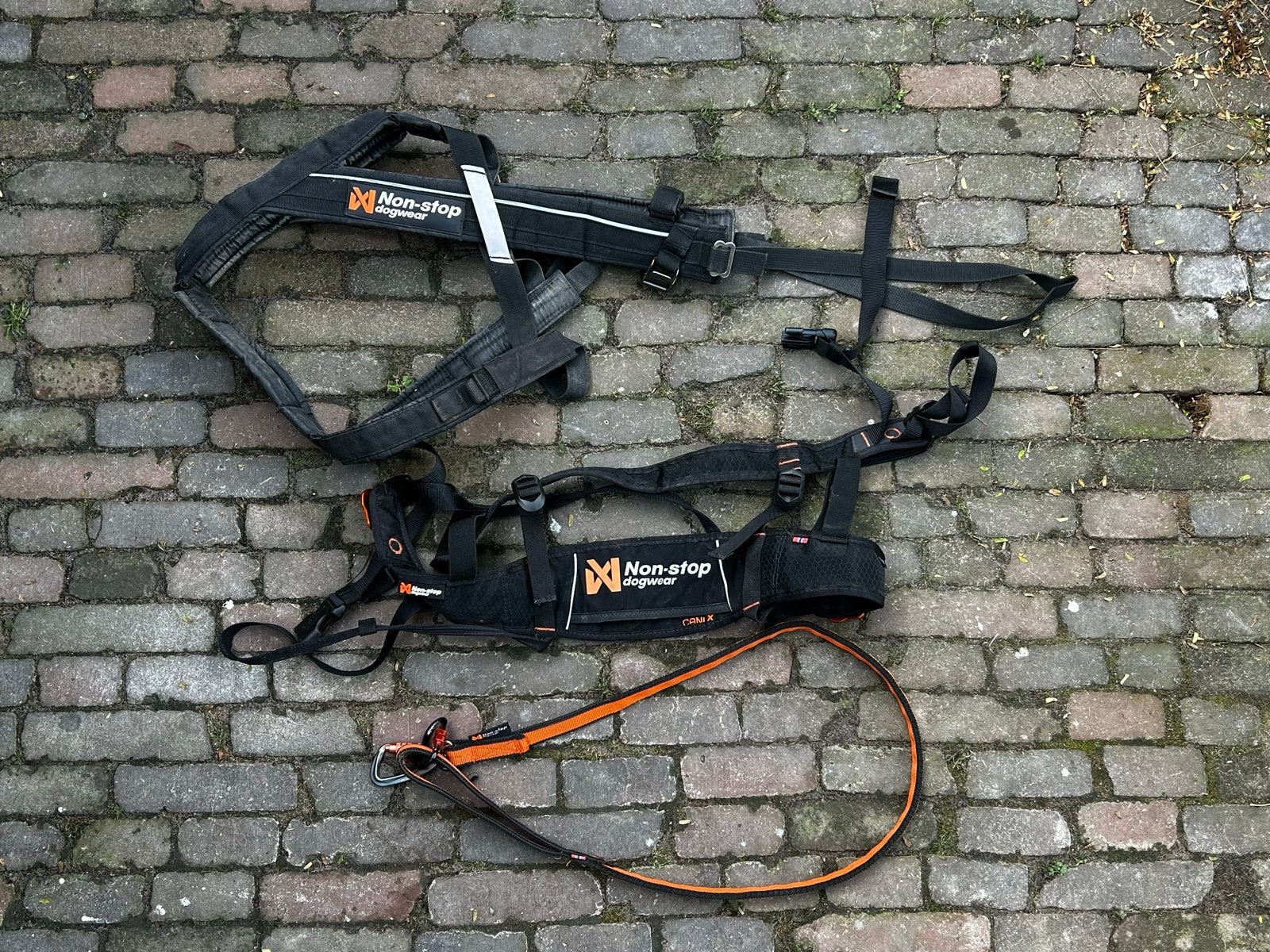 Canicross of canitrail tuigje maat zeven, Ophalen, Gebruikt