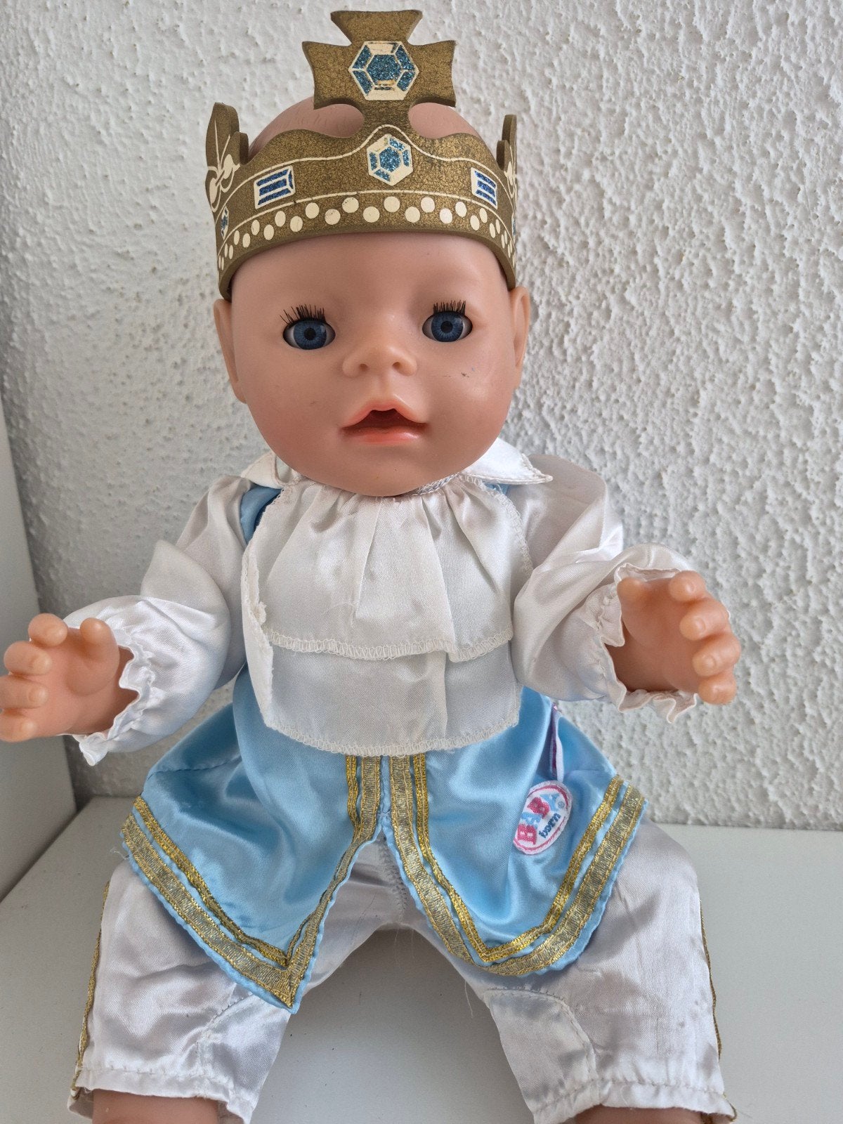 Baby Born kleertjes prinsenpakje (excl. pop) Babyborn, Ophalen of Verzenden, Zo goed als nieuw
