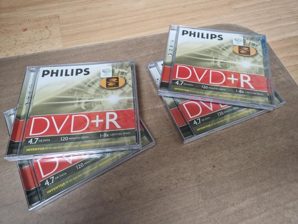 Philips DVD+R 4.7GB LightScribe (Nieuw in folie), Computers en Software, Beschrijfbare discs, Nieuw, Dvd, Lightscribe, Ophalen of Verzenden