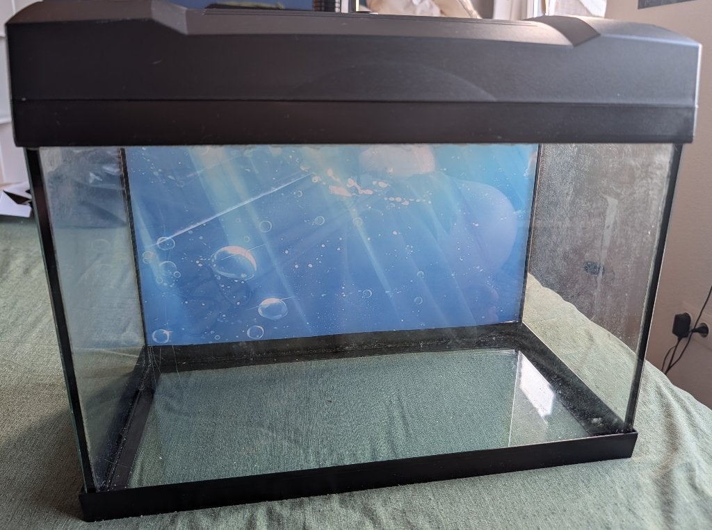 Aquariumset 30 liter – Compleet met techniek en extra's, Ophalen, Gebruikt, Overige merken, Leeg aquarium