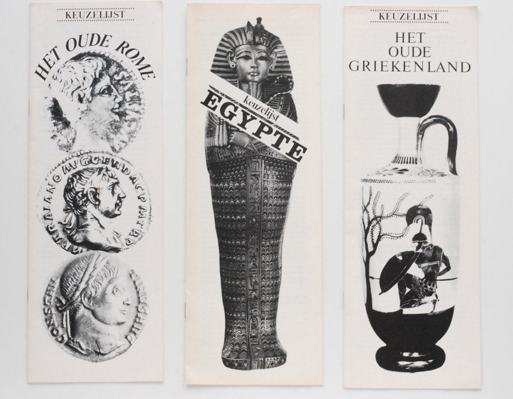 Keuzelijst: Het Oude Rome, Egypte, Het Oude Griekenland