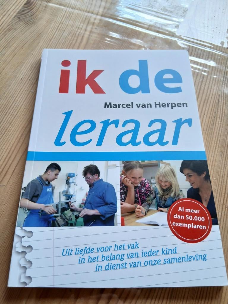 Ik de leraar - Marcel van Herpen, Ophalen of Verzenden, Alpha, Zo goed als nieuw, HBO