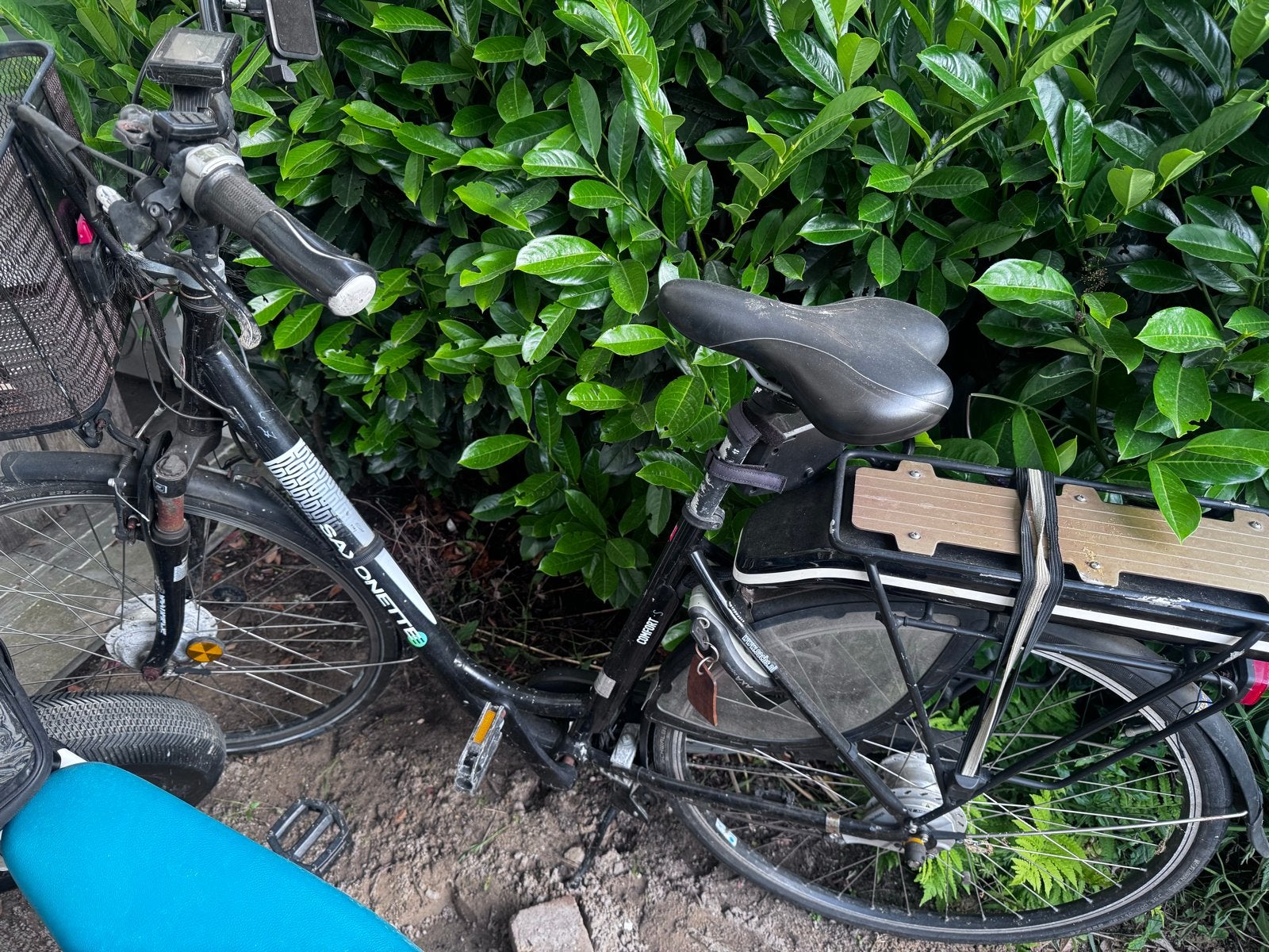 Saxonette elektrische fiets met voorwielmotor, Ophalen, Gebruikt, Minder dan 30 km per accu, Overige merken