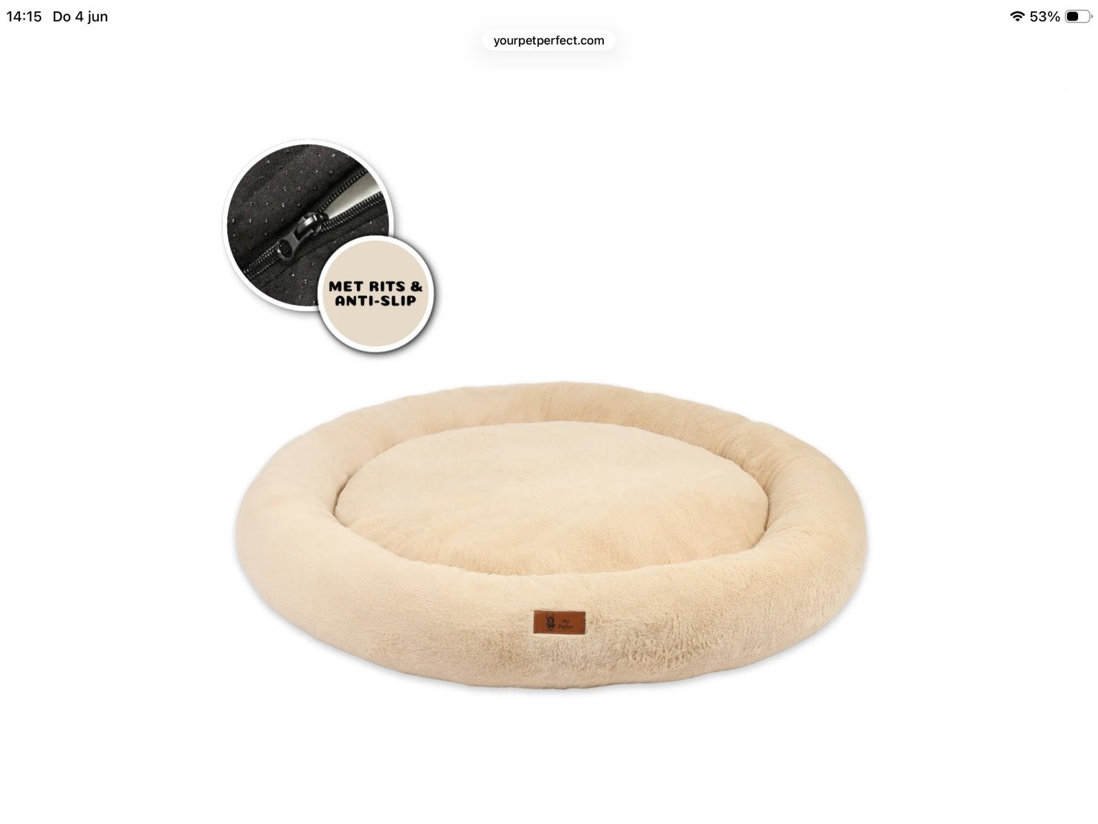 Pet perfekt donutmand hoezen 2x 120, Ophalen of Verzenden, Overige