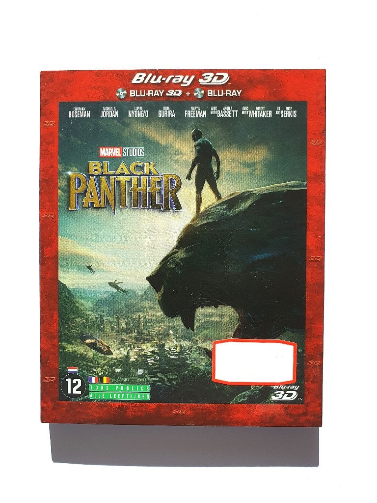 Black Panther 3D + 2D (2 disc), Ophalen of Verzenden, Zo goed als nieuw, Actie
