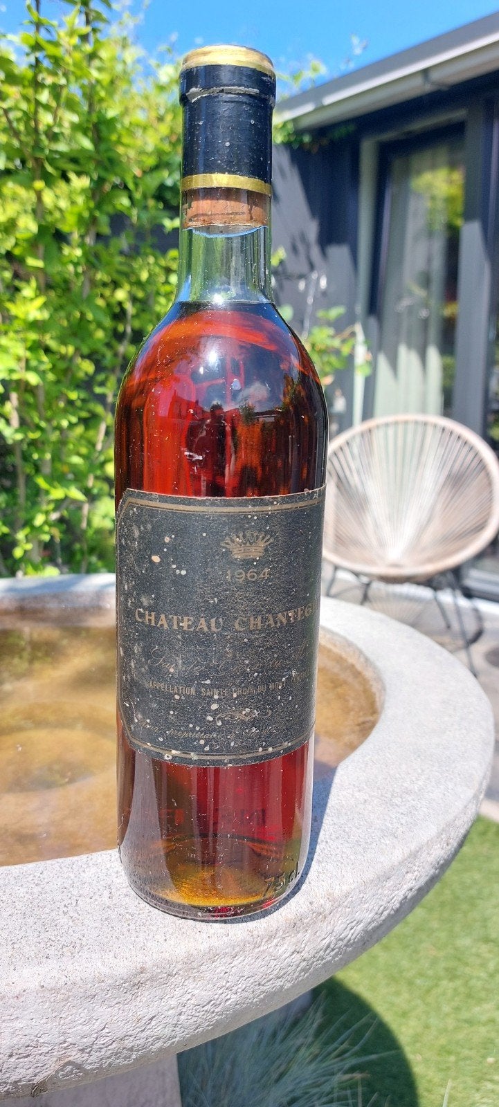 Chateau Chantegrive 1964 witte Wijn, Ophalen, Gebruikt, Frankrijk, Witte wijn