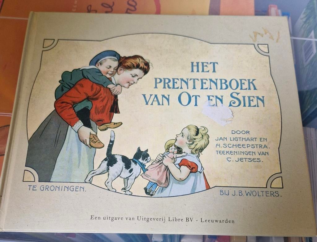 Het Prentenboek van Ot en Sien - Klassiek Kinderboek, Ophalen of Verzenden, Zo goed als nieuw, Jan Ligthart en H. Scheepstra, Prentenboek
