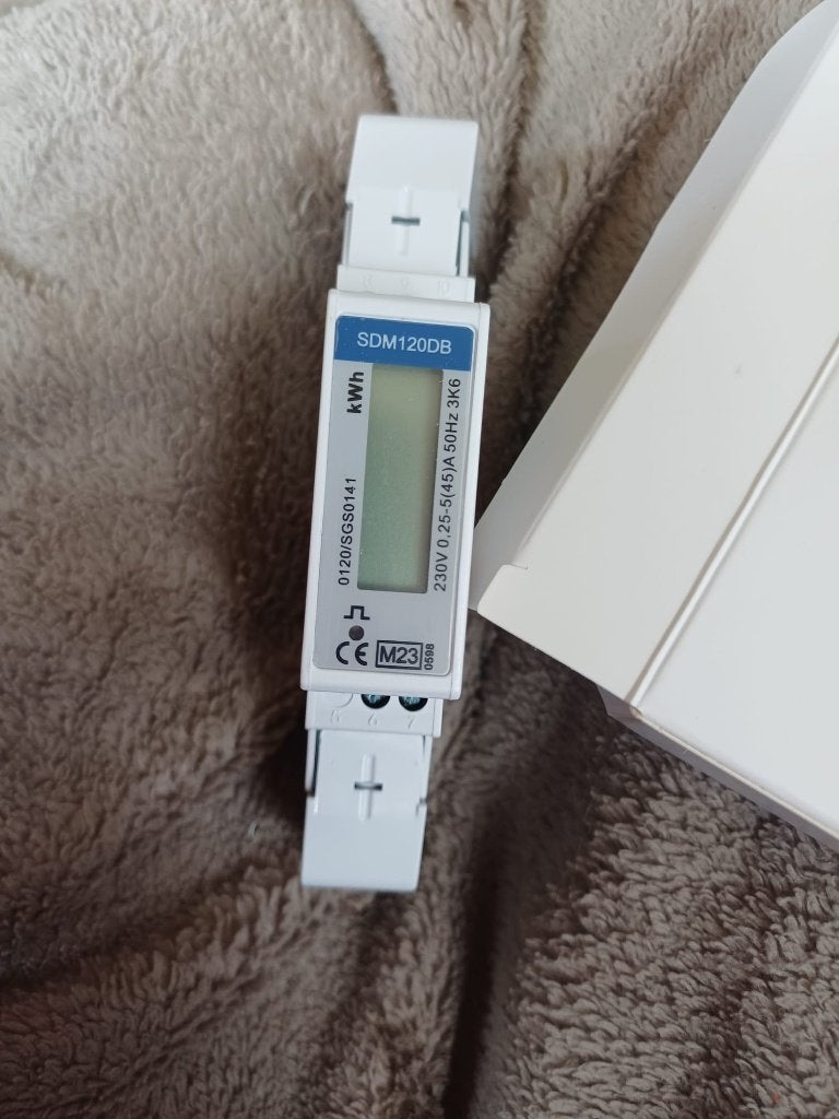 SDM 120DB Single phase Din Rall kWh Meter, merk Eastron, ., Nieuw, Ophalen of Verzenden, .