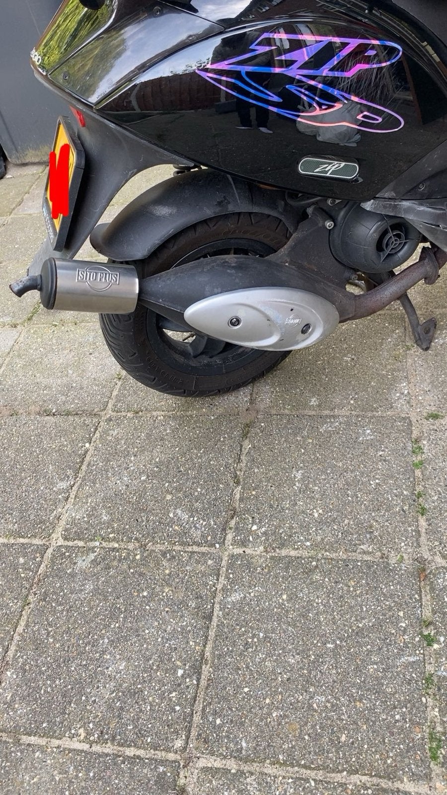 Sito Plus uitlaat ONTGRENSD, Ophalen, Zo goed als nieuw, Tweetakt, Overige modellen