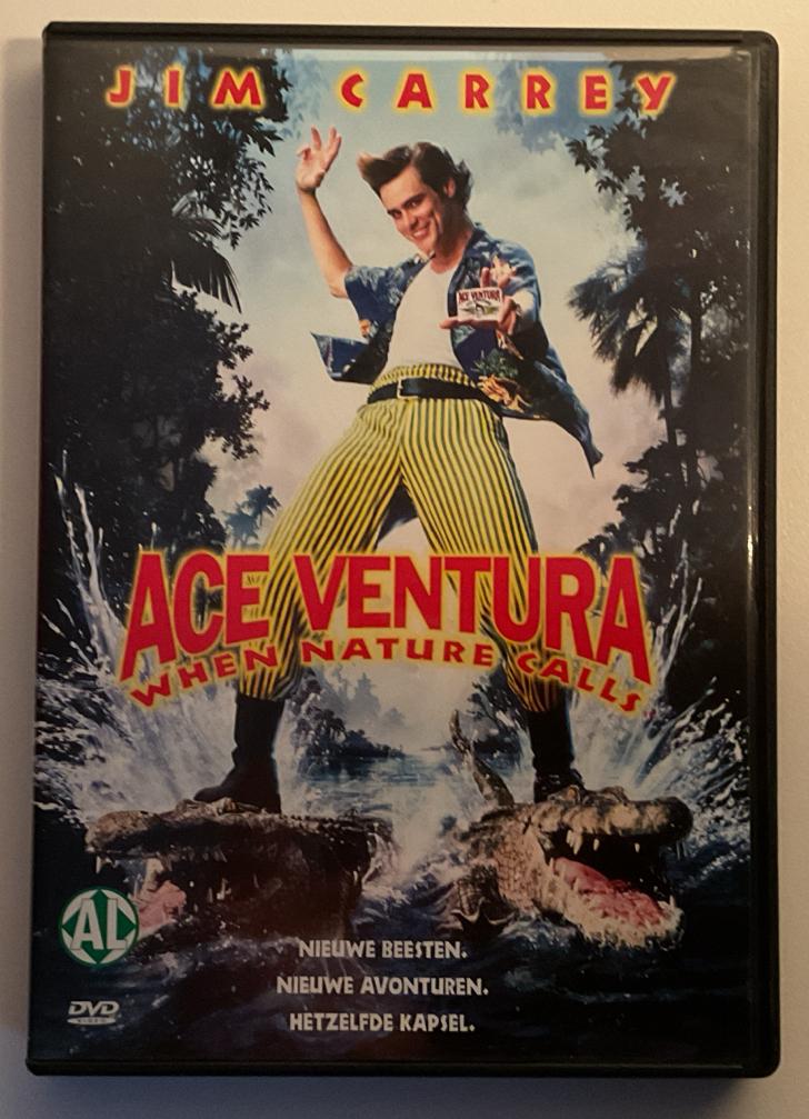 Ace Ventura: When Nature Calls (DVD) - Jim Carrey, Vanaf 6 jaar, Ophalen of Verzenden, Gebruikt, Actiekomedie