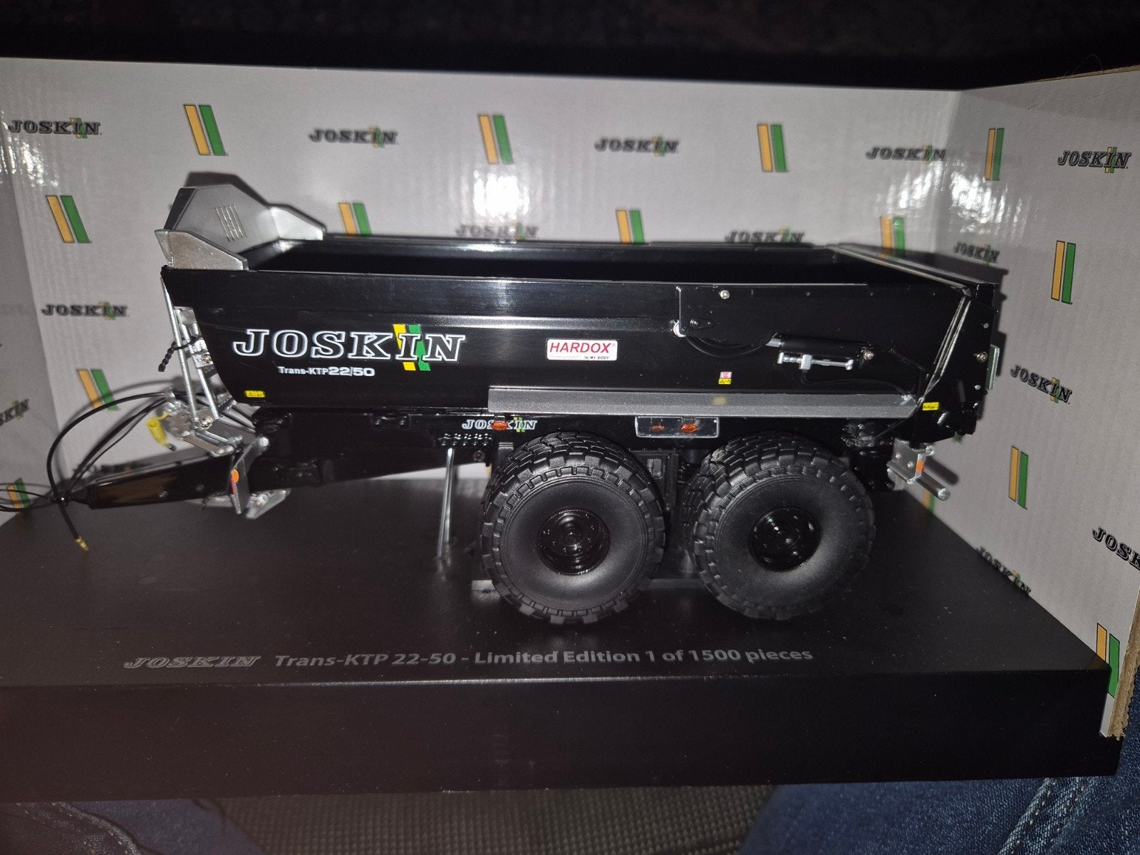 Joskin Trans-KTP 22-50 Kiepwagen Model - Limited Edition, Hobby en Vrije tijd, Modelauto's | 1:32, Ophalen of Verzenden, Nieuw