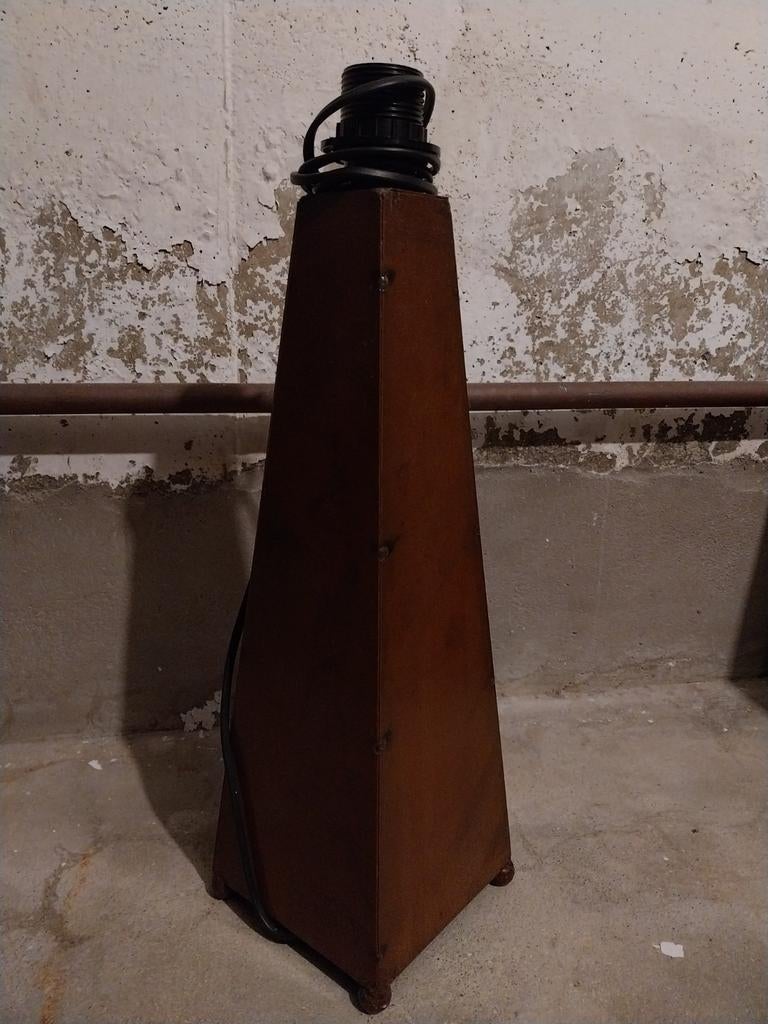 Tafellamp, designerlamp, Van de Heg. Mid century, modern, Huis en Inrichting, Lampen | Tafellampen, Nieuw, Minder dan 50 cm, Metaal
