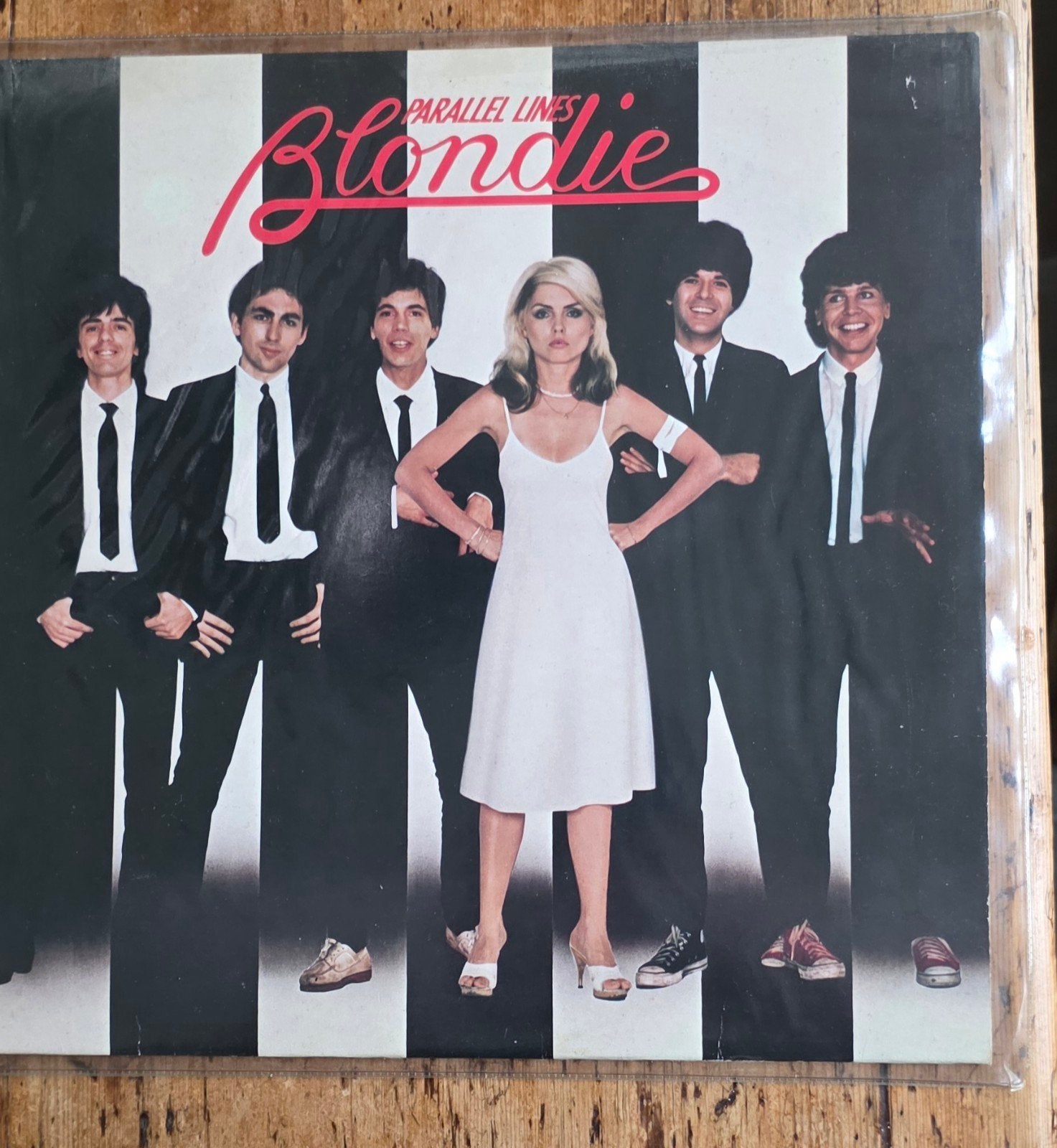 Blondie, Parallel lines, Beschermende buitenhoes, LP, Gebruikt, Pop