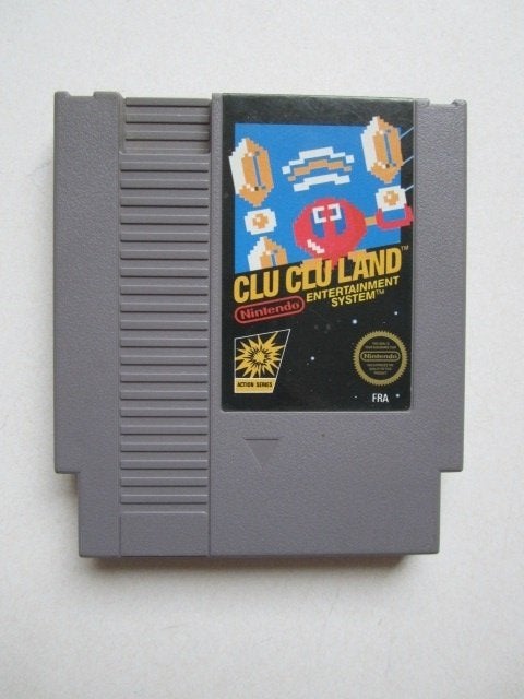 Clu Clu Land NES Nintendo, Gebruikt, Overige genres, 1 speler, Ophalen of Verzenden