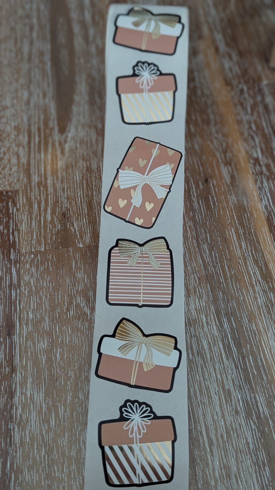 #60 Stickers cadeautjes, Ophalen of Verzenden, Nieuw