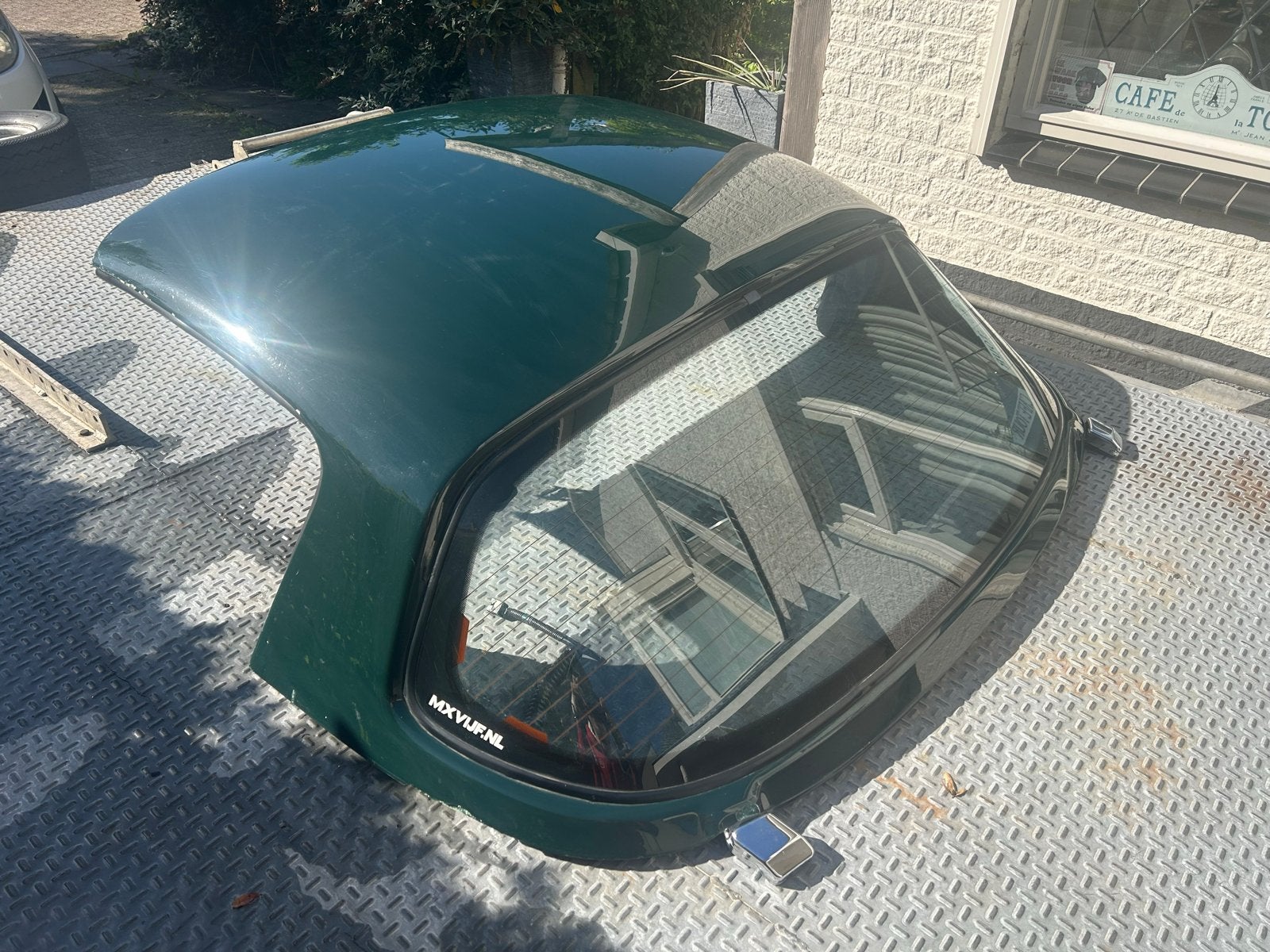 Gebruikte Hardtop Mazda MX-5 NA/NB - British Racing Green, Auto-onderdelen, Ophalen, Gebruikt, Achterklep, Voor
