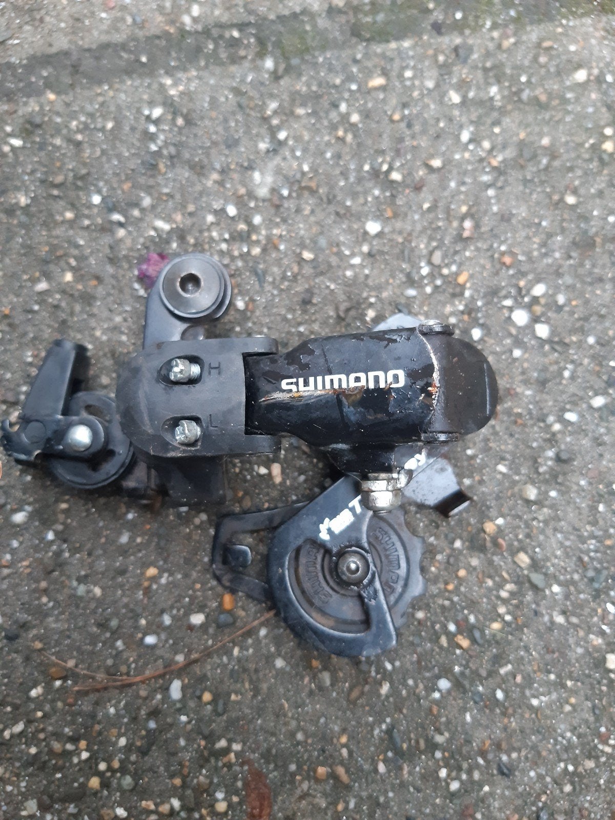 Shimano Deore XT Achterderailleur voor Fatbike, Fietsen en Brommers, Fietsonderdelen, Gebruikt, Overige materialen, Ophalen of Verzenden