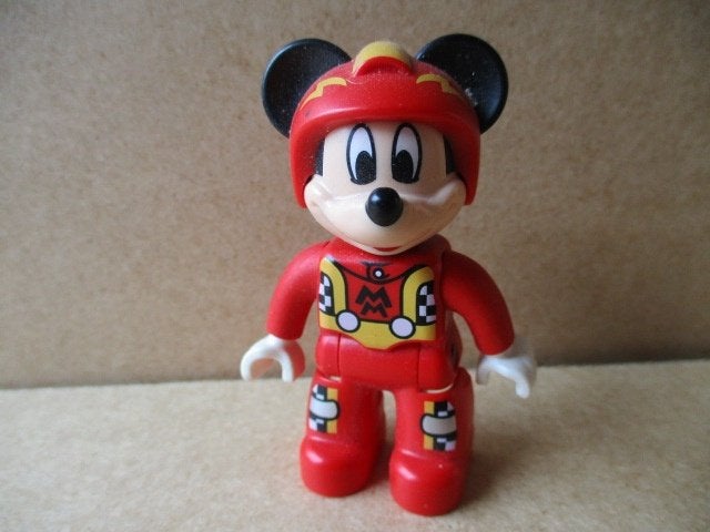 adv9847 mickey mouse poppetje 25, Ophalen, Mickey Mouse, Gebruikt, Beeldje of Figuurtje