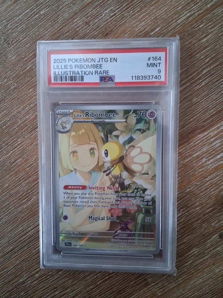Pokemon 164/159 PSA, Ophalen of Verzenden, Zo goed als nieuw, Losse kaart