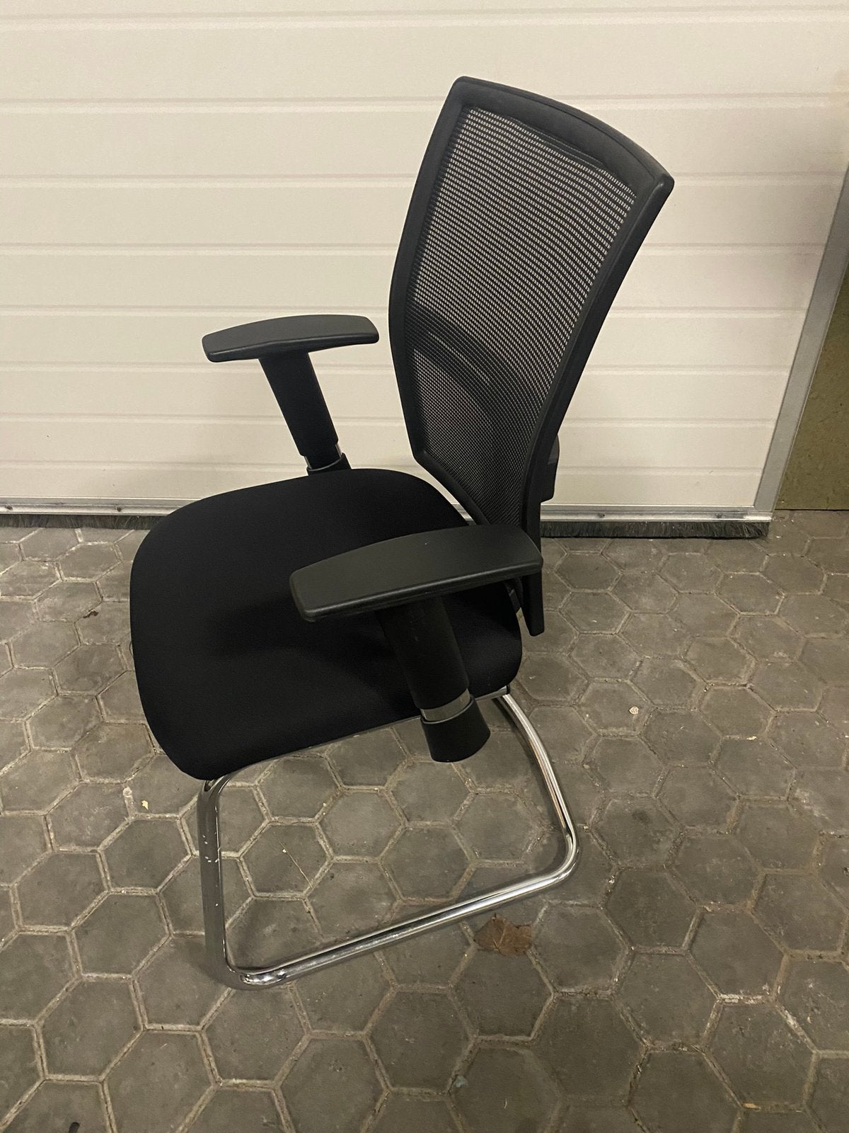 5 vergaderstoelen. Als nieuw, Ophalen, Zo goed als nieuw, Zwart