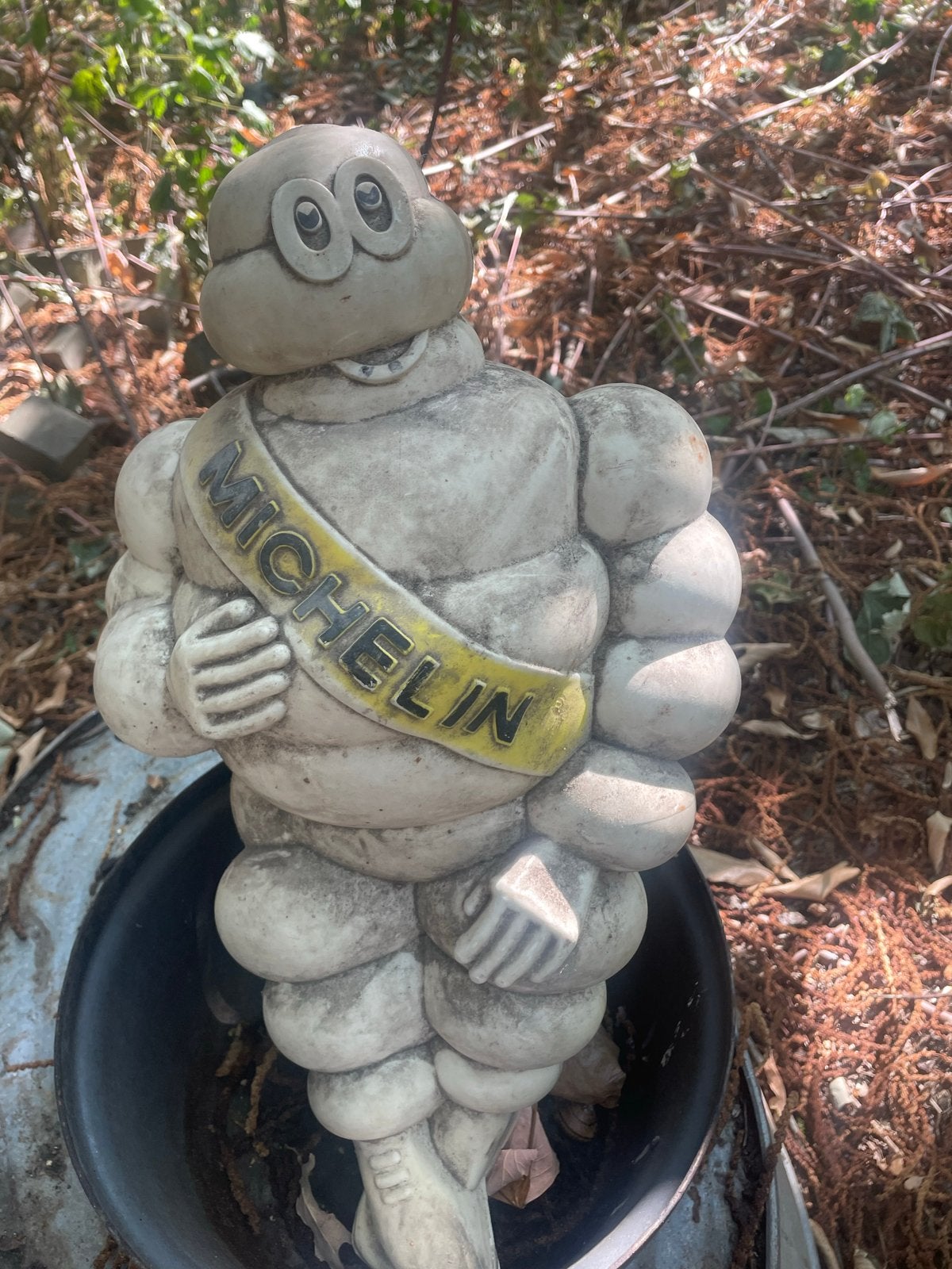 Michelin man voor op de tractor of kraan, Ophalen of Verzenden, Gebruikt