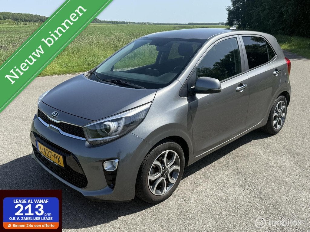 Kia Picanto 1.0 DPi DynamicPlusLine Bj 2021 let op 9380 km, Voorwielaandrijving, Gebruikt, Origineel Nederlands, Bedrijf