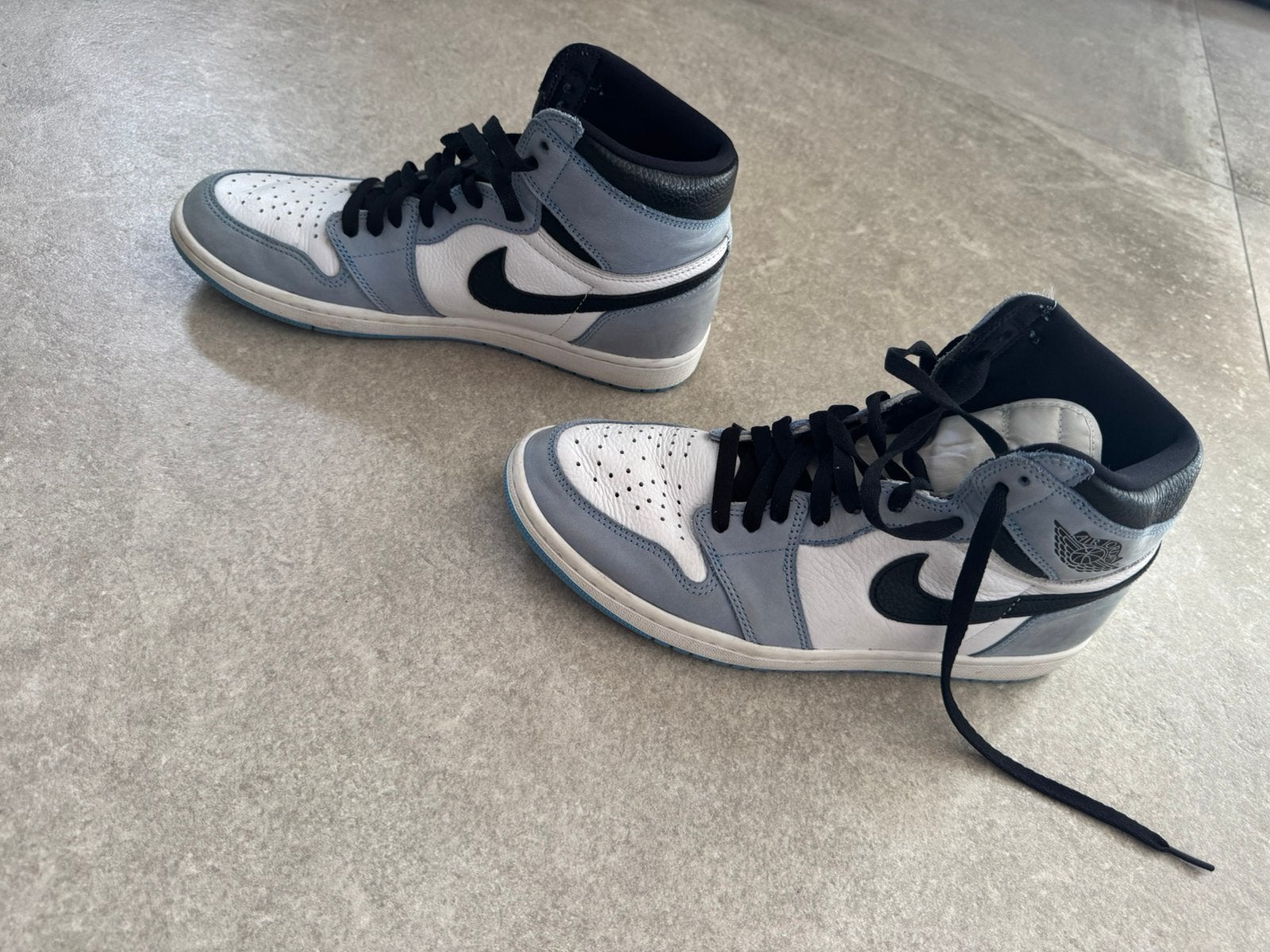Nike Air Jordan 1 High University Blue, Kleding | Heren, Schoenen, Blauw, Ophalen of Verzenden, Sneakers of Gympen, Gedragen