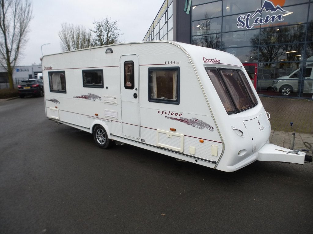 Elddis Corona 530 mover en voortent, Caravans en Kamperen, Caravans, Standaardzit, Elddis, Schokbreker, 5 tot 6 meter