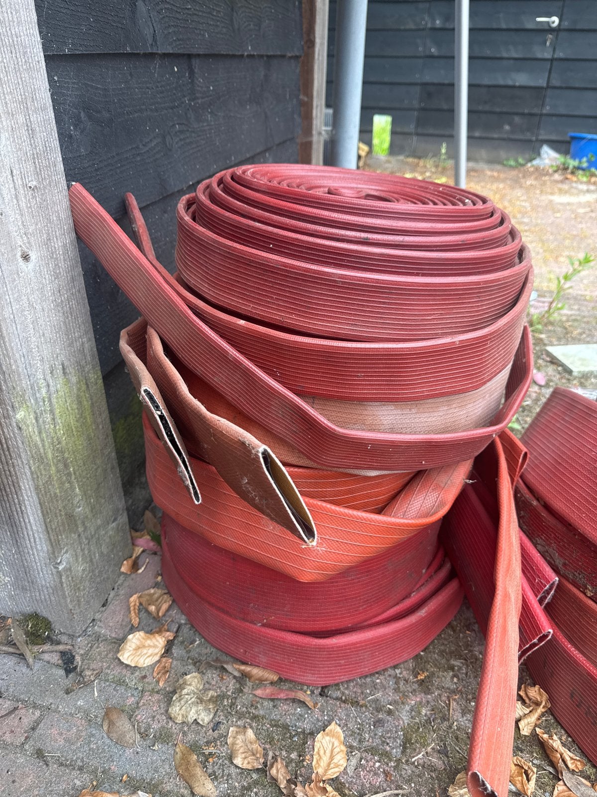 Brandslangen / platte slangen - diverse lengtes, Ophalen, Gebruikt, Overige typen