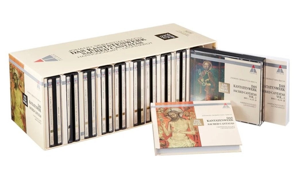 Bach Das Kantatenwerk compleet, Cd's en Dvd's, Ophalen of Verzenden, Zo goed als nieuw, Barok, Vocaal