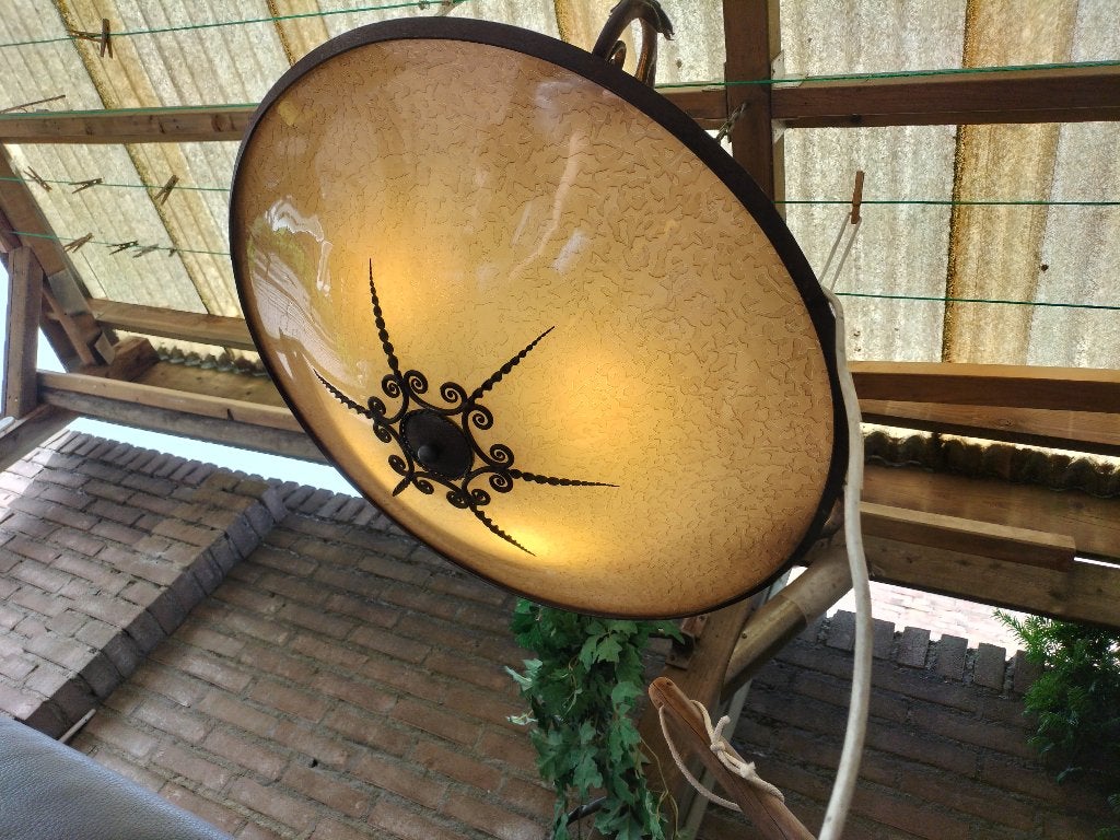 Vintage ganglamp, Ophalen
