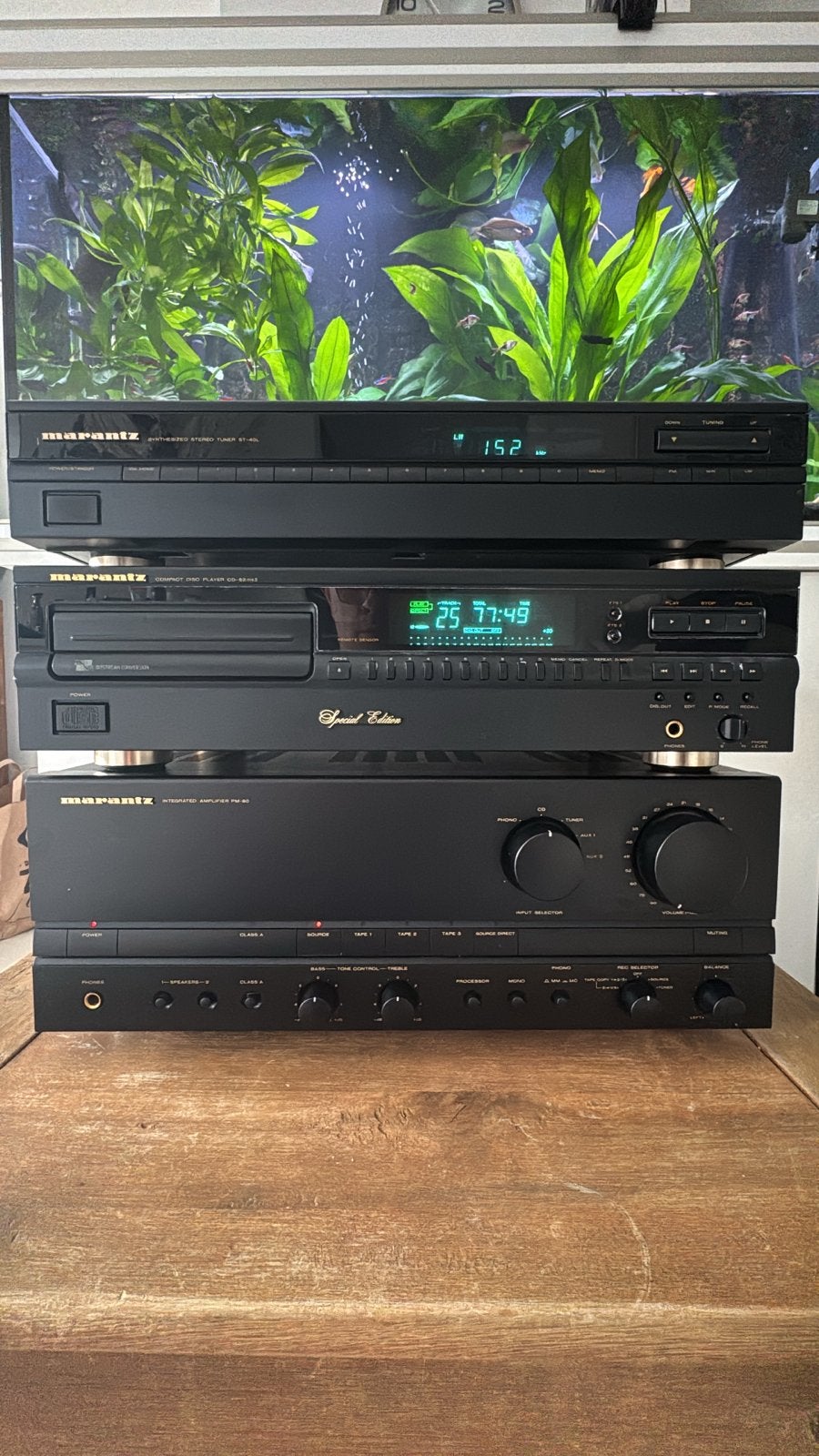 Marantz Stereo Set: Tuner, CD-speler, Versterker, Losse componenten, Zo goed als nieuw, Cd-speler, Ophalen
