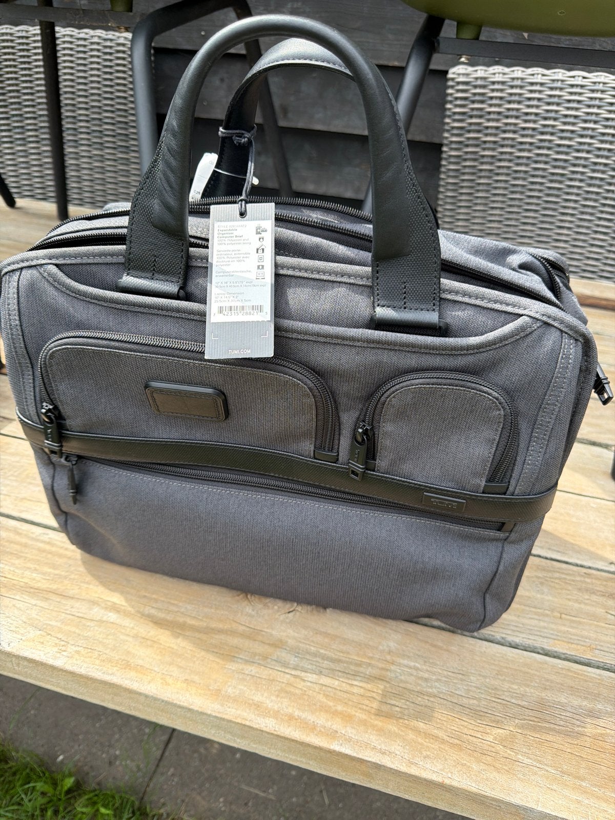 TUMI Laptoptas/Aktetas - Nieuw met labels, Ophalen, 40 tot 60 cm, 20 tot 30 cm, Nieuw