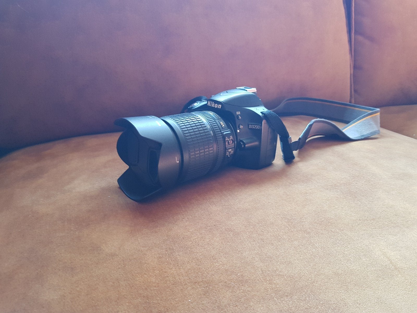 Nikon D3200 Spiegelreflexcamera met lens en filter, Audio, Tv en Foto, Fotocamera's Digitaal, Gebruikt, Spiegelreflex, Ophalen of Verzenden